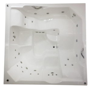Spa Com Hidro Quadrado - Spa Com Hidromassagem Super Completo!